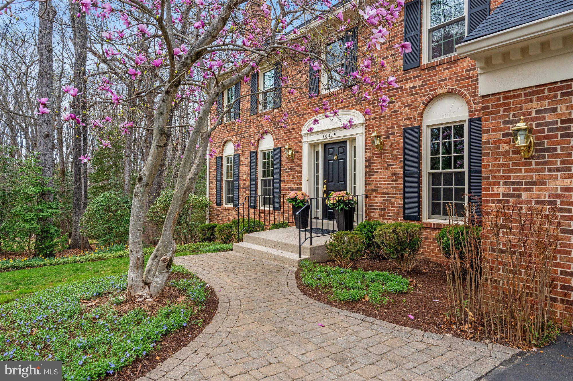 10415 Mt Sunapee Road Vienna, VA 22182 - Photo 5 of 53 Brick walkway to entrance