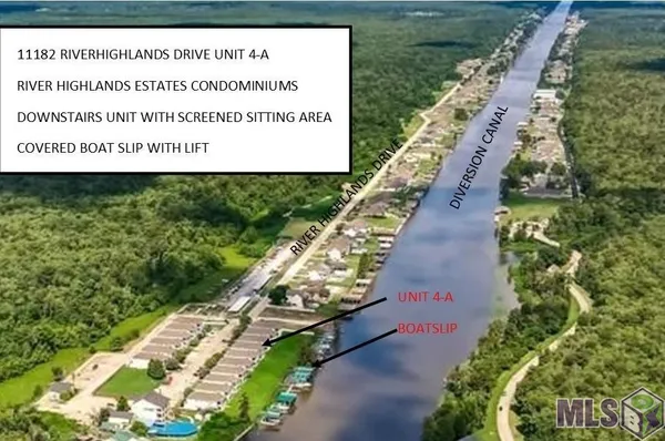 $244,500 | 11182 River Highlands Drive, Unit 4A, St. Amant, LA 70774