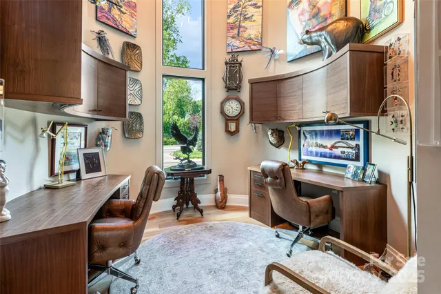 a view of a swimming pool