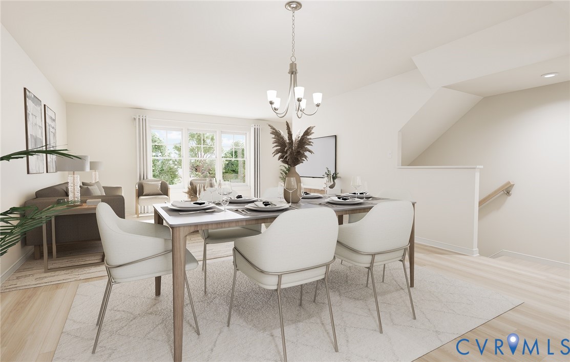 286 Greenpark Road Sandston, VA 23150 - Photo 8 of 26 a view of a dining room with furniture and window