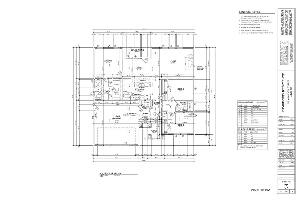 413 Hickorywood Street Azle, TX 76020 - Photo 7 of 7 Plans for this house