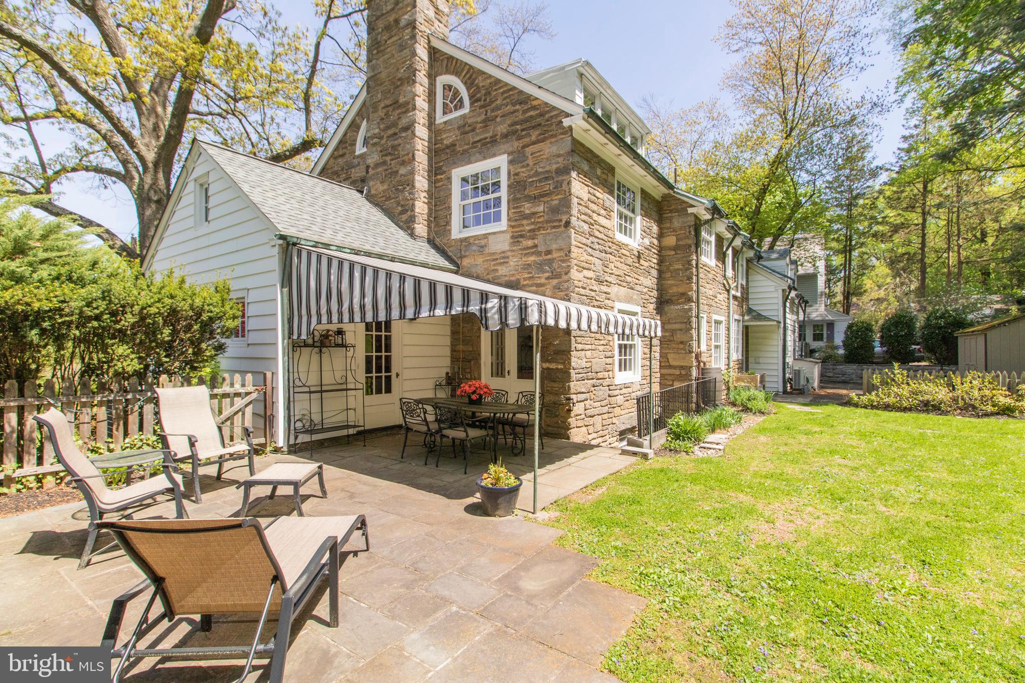 118 Waverly Road Wyncote, PA 19095 - Photo 74 of 87 You'll never want to leave this backyard!!!