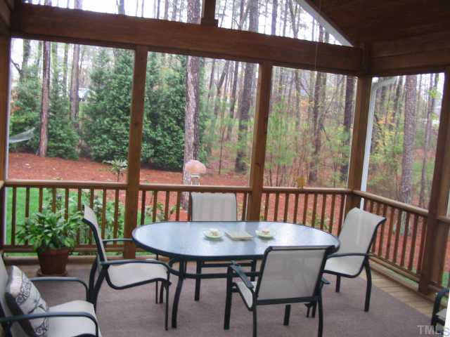 3124 Cranesbill Drive Raleigh, NC 27613 - Photo 11 of 12 Relax On This Large Screened In Porch!