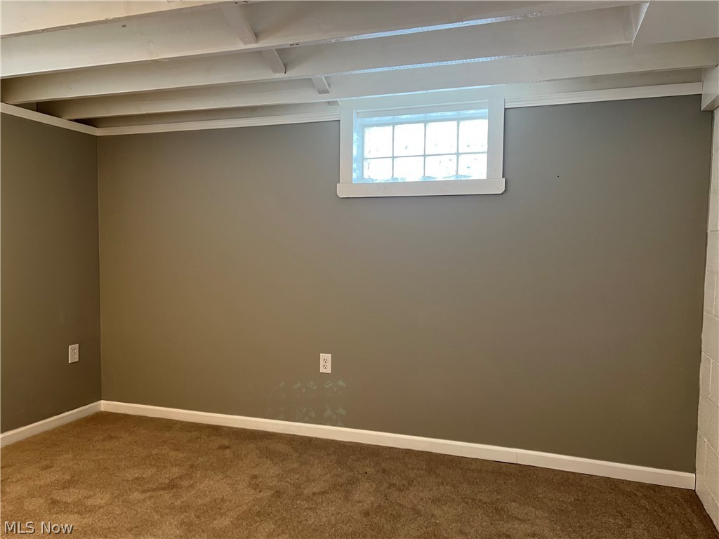 6916 York Road Parma Heights, OH 44130 - Photo 13 of 17 LL 4th Bedroom, New Carpeting, Walk-in Closet
