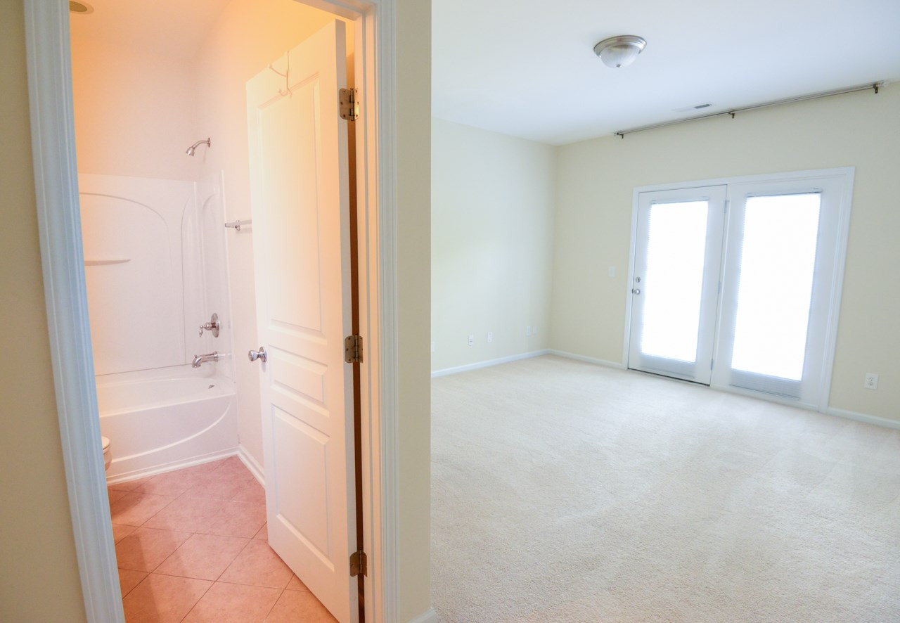 9208 Wooden Road Raleigh, NC 27617 - Photo 19 of 20 Master #2 or In-Law or Private Bedroom and Bath on Lower Level