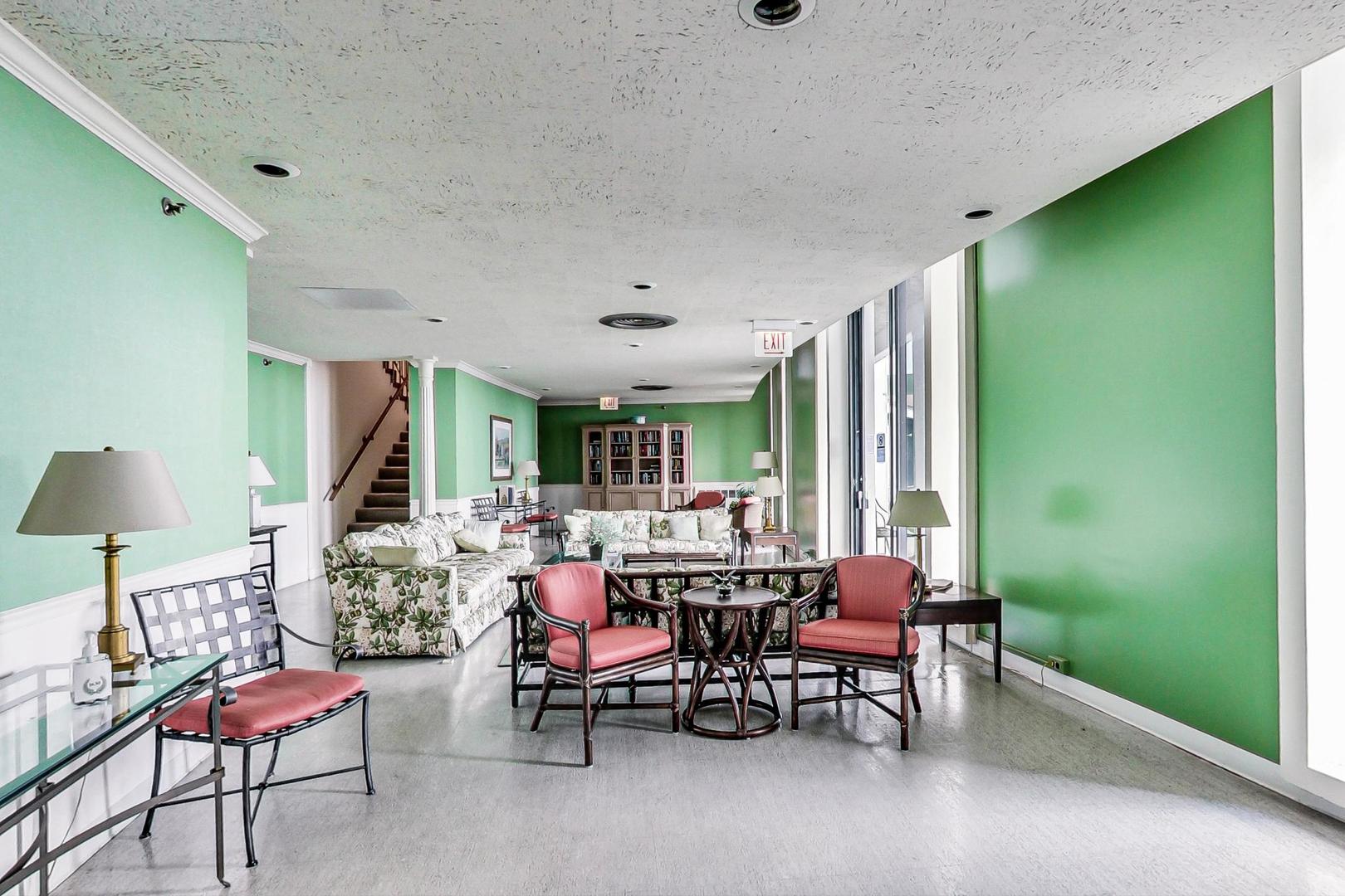 1630 Sheridan Road, Unit 2J Wilmette, IL 60091 - Photo 36 of 50 a view of a livingroom with furniture and a window