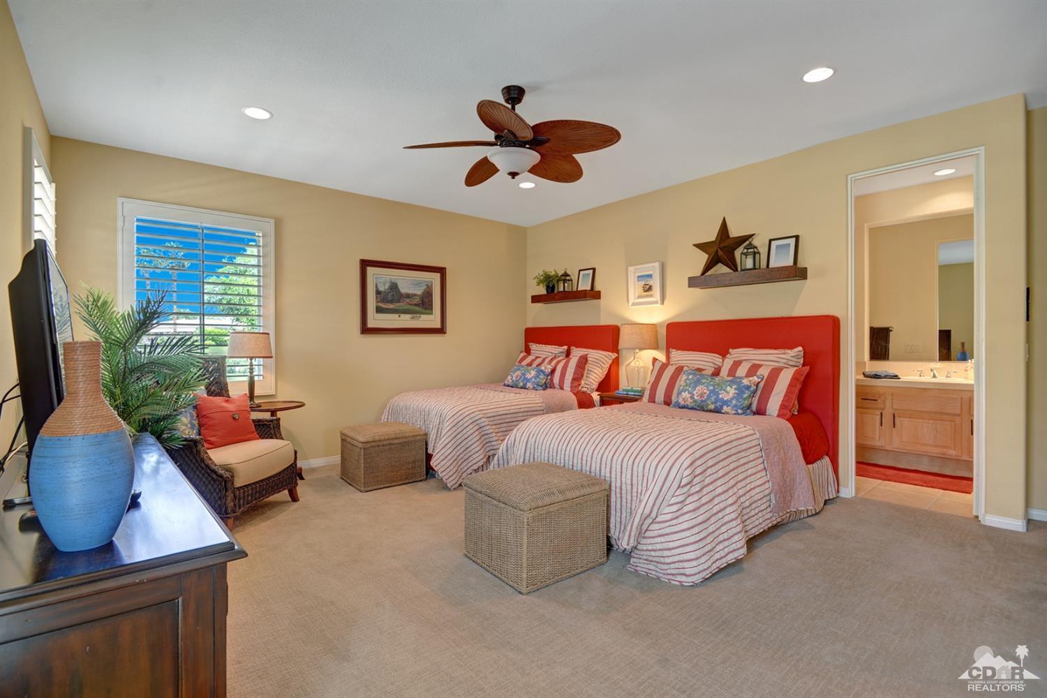 79675 Cetrino La Quinta, CA 92253 - Photo 21 of 34 a bedroom with bed and window