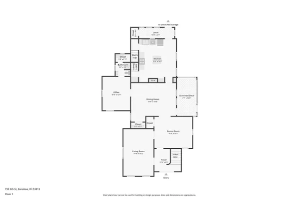 $369,900 | 733 5th Street, Baraboo, WI 53913