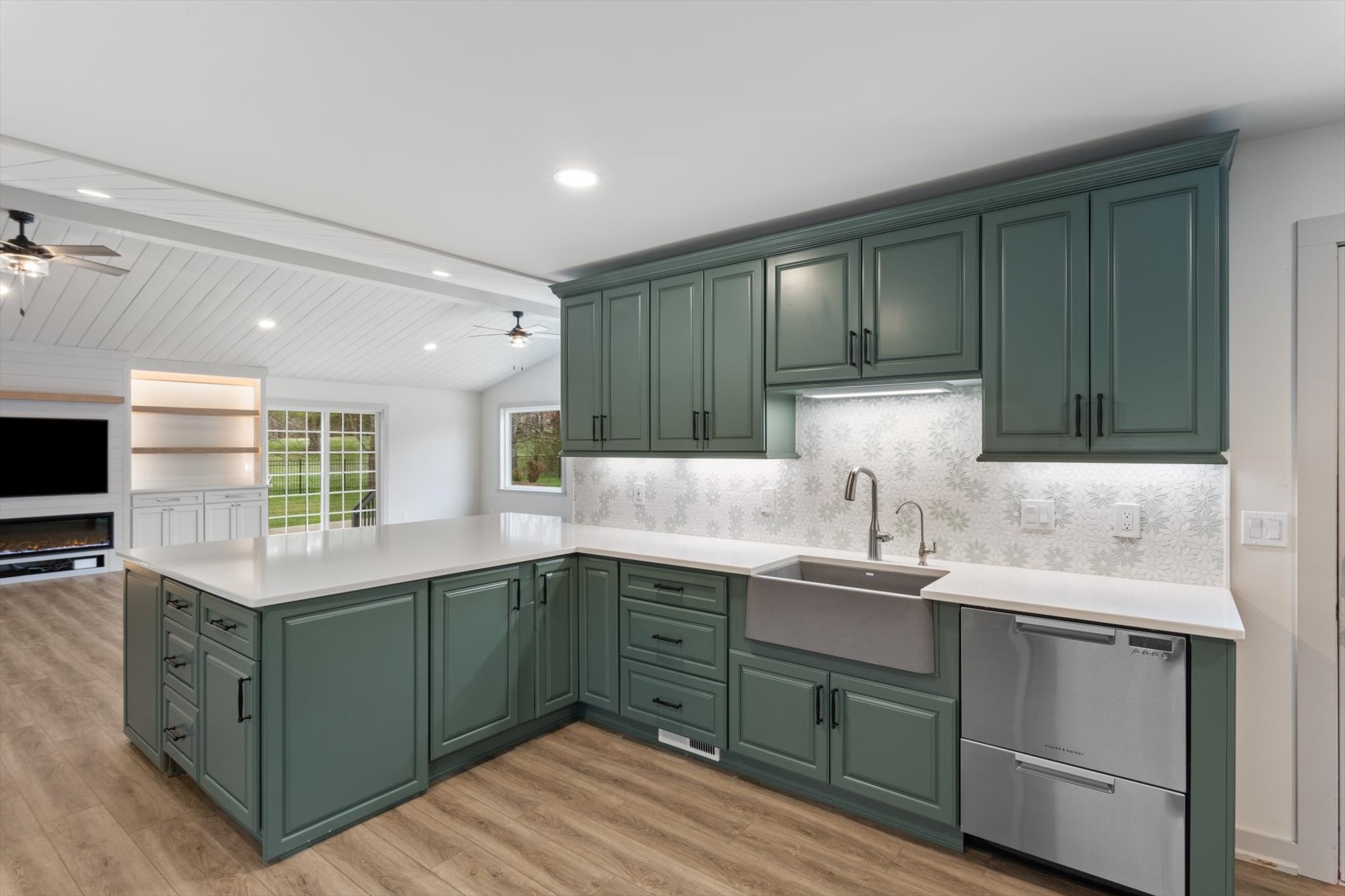 4158 Arno Road Franklin, TN 37064 - Photo 16 of 44 a kitchen with a sink and cabinets