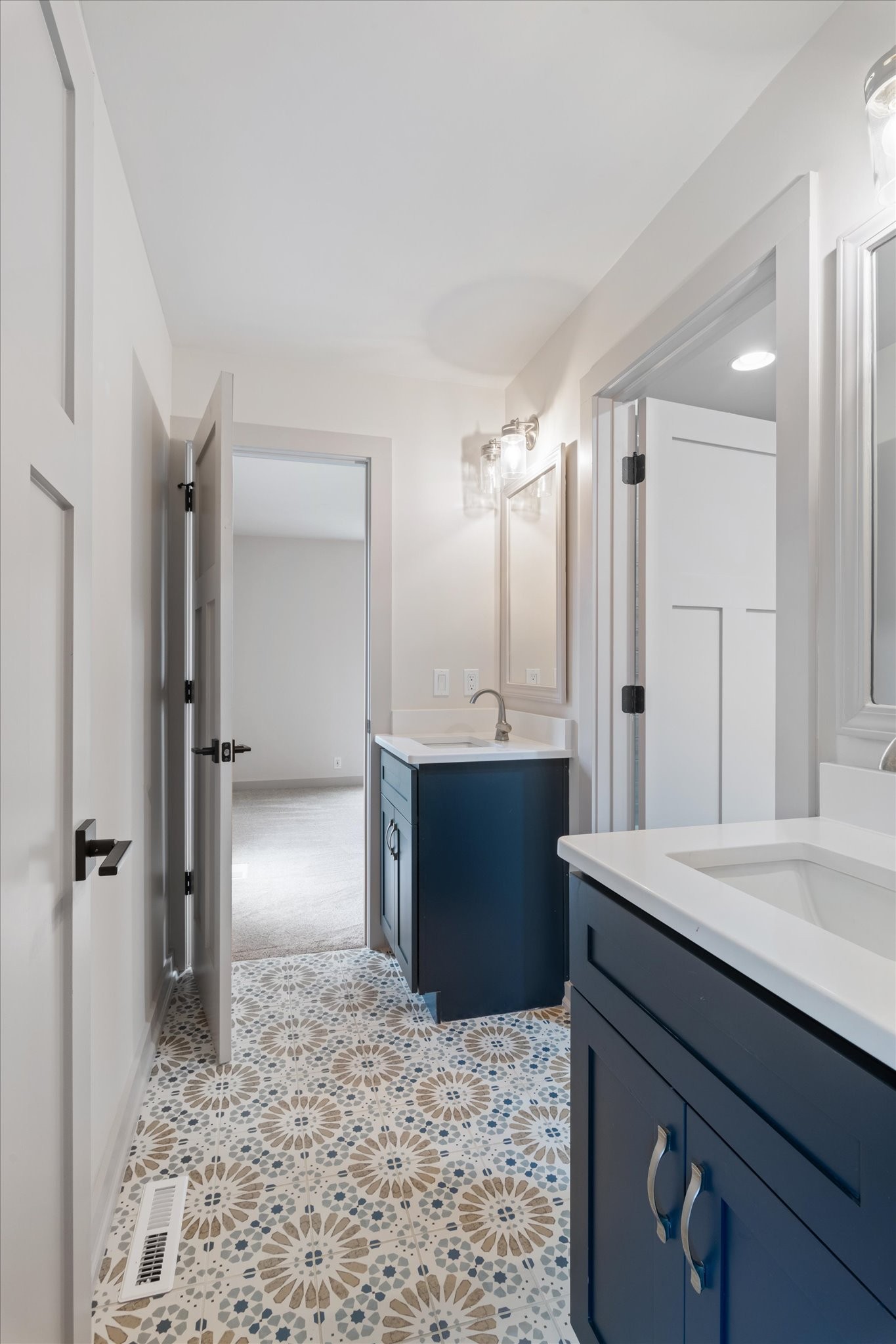 4158 Arno Road Franklin, TN 37064 - Photo 21 of 44 a bathroom with a sink and a mirror
