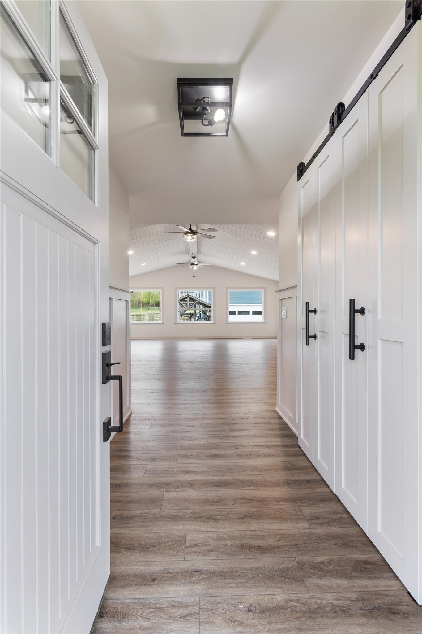 4158 Arno Road Franklin, TN 37064 - Photo 7 of 44 a view of a hallway with wooden floor