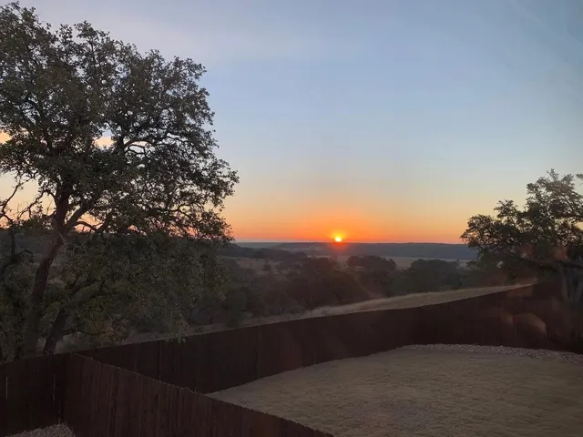 a view of city from balcony