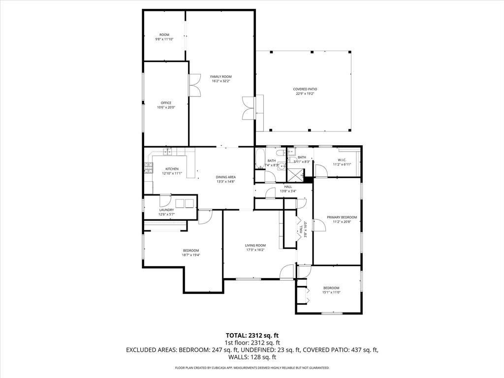 1007 North 57th Street Waco, TX 76710 - Photo 37 of 38 a picture of floor plan