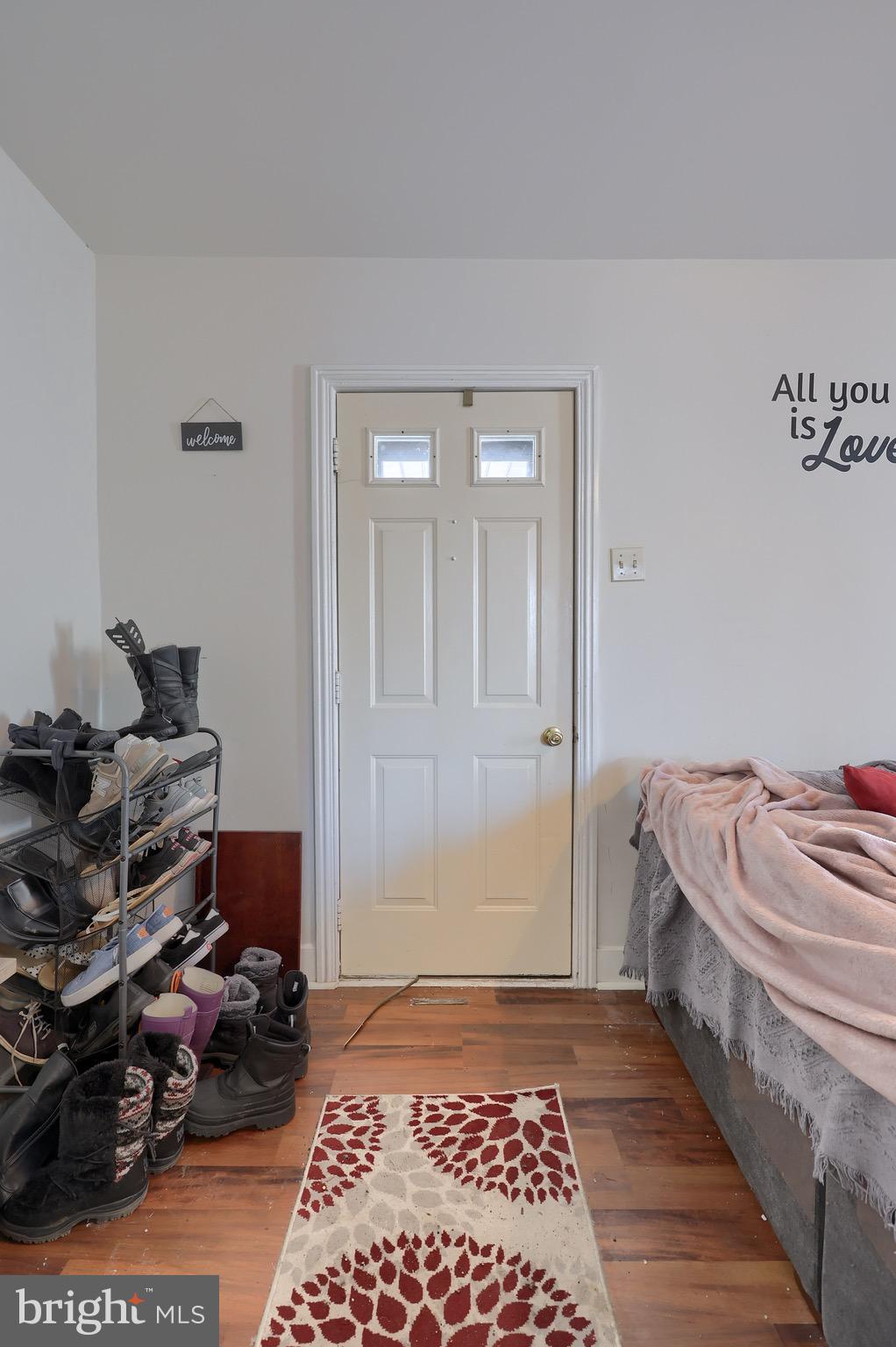 38 Montello Road Reading, PA 19608 - Photo 6 of 25 a bedroom with a bed and wooden floor