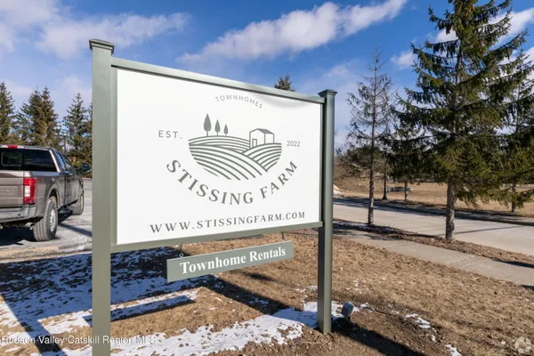 a view of a sign board