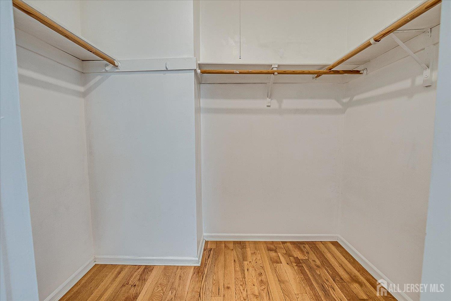 536 Elsie Avenue South Plainfield, NJ 07080 - Photo 19 of 28 a view of walk in closet with empty racks