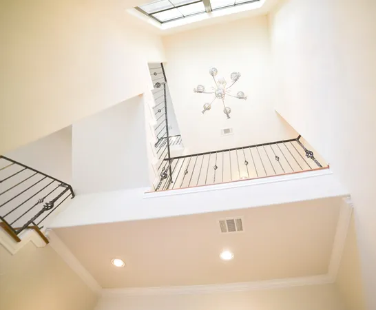 a view of staircase