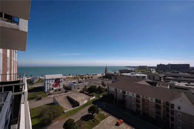 a view of city from terrace
