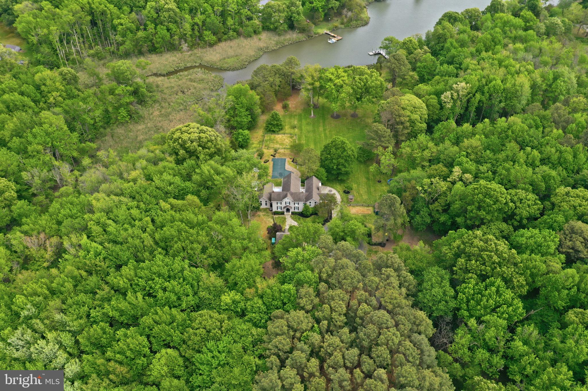 5865 Deale Beach Road Deale, MD 20751 - Photo 45 of 50 Secluded retreat amidst lush greenery.