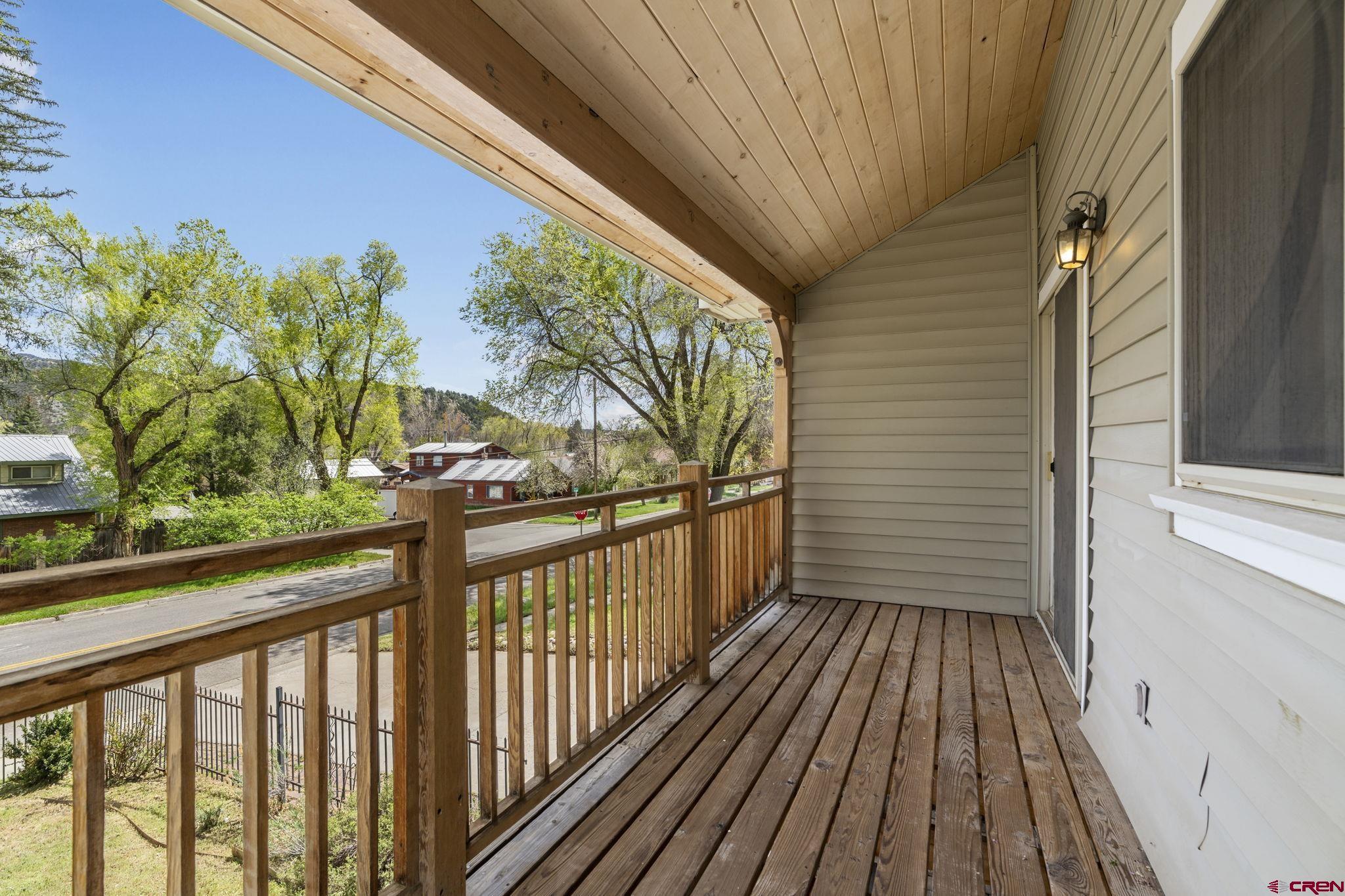 2015 West 3rd Avenue Durango, CO 81301 - Photo 29 of 32 a view of a balcony with wooden floor