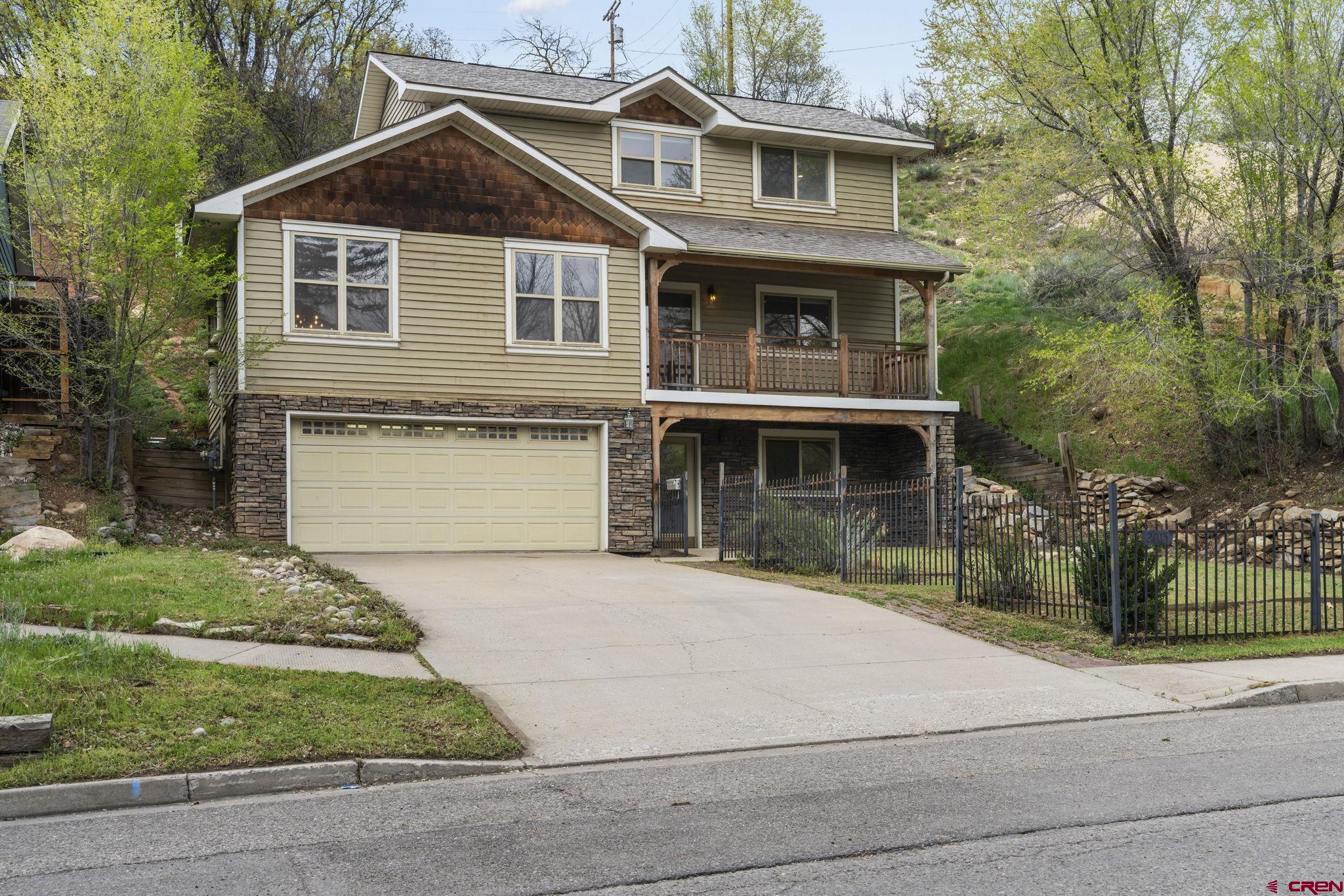 2015 West 3rd Avenue Durango, CO 81301 - Photo 32 of 32 front view of house with a yard