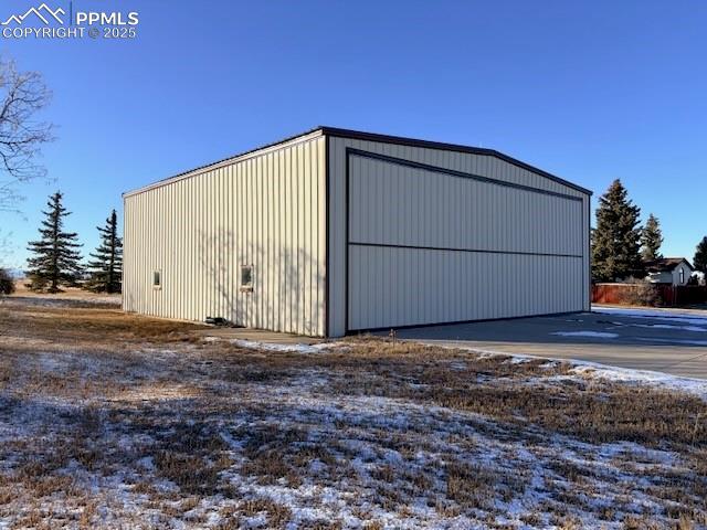 24988 Ben Kelly Road Elbert, CO 80106 - Photo 12 of 34 a view of a garage