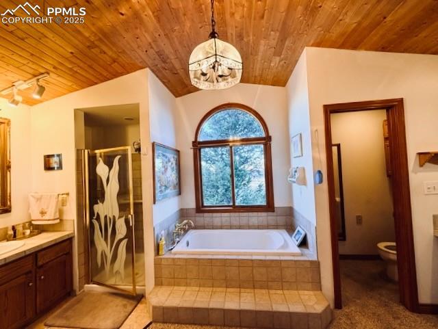 24988 Ben Kelly Road Elbert, CO 80106 - Photo 27 of 34 a spacious bathroom with a tub and a large window