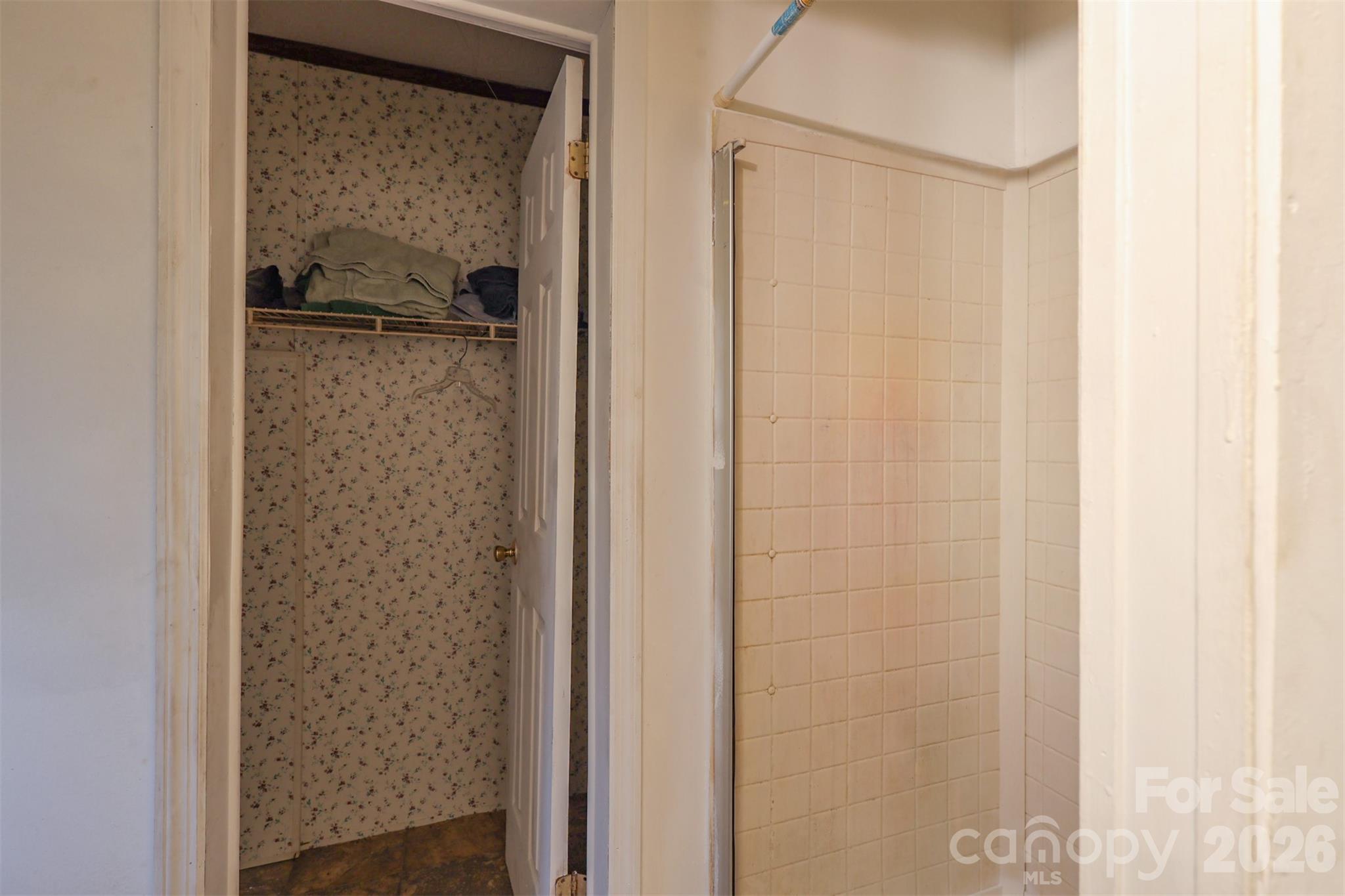 1224 Astoria Road Jamesville, NC 27846 - Photo 22 of 34 a bathroom with a shower and a door