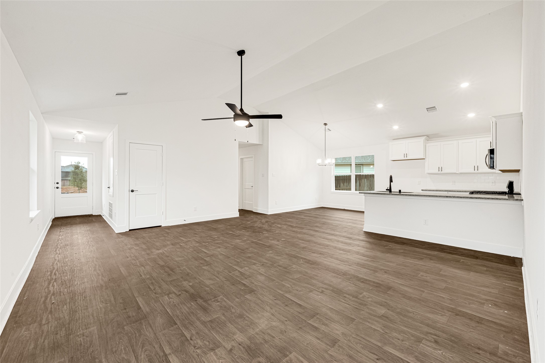 9352 Hard Rock Road Conroe, TX 77303 - Photo 6 of 21 View of Living Area from backdoor.