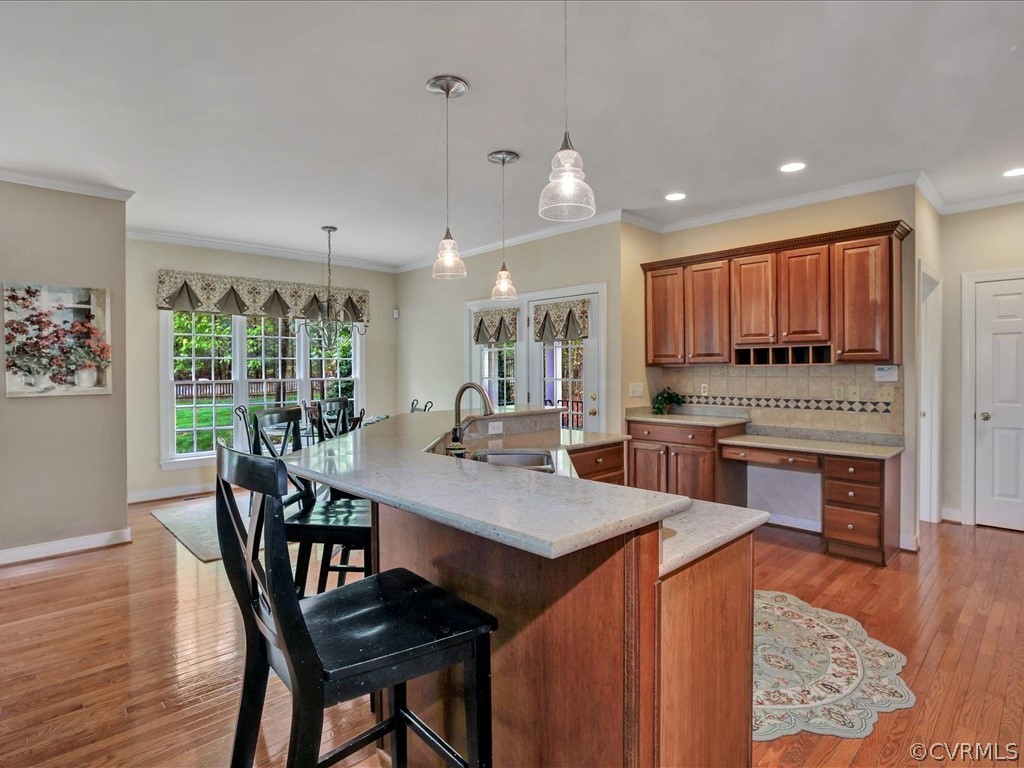 2731 Founders Bridge Road Midlothian, VA 23113 - Photo 14 of 34 Breakfast bar that can seat six