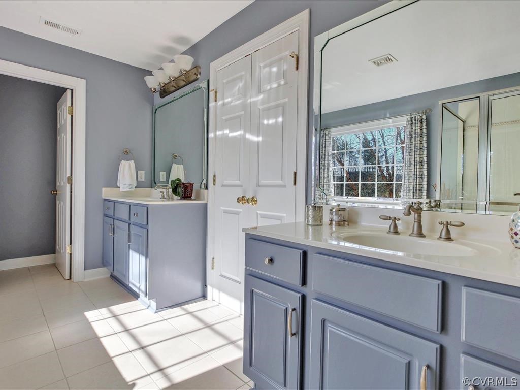 2731 Founders Bridge Road Midlothian, VA 23113 - Photo 19 of 34 Master bathroom with dual vanities! Separate water