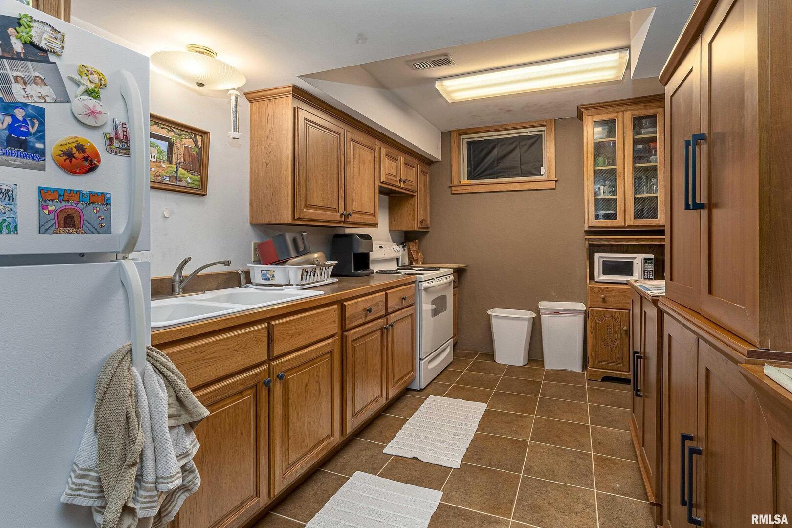 220 Timber Ridge Lane Jonesboro, IL 62952 - Photo 14 of 24 a kitchen with a sink stove and cabinets