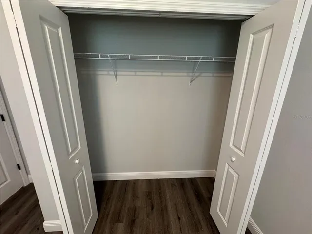 a view of wooden floor in a room