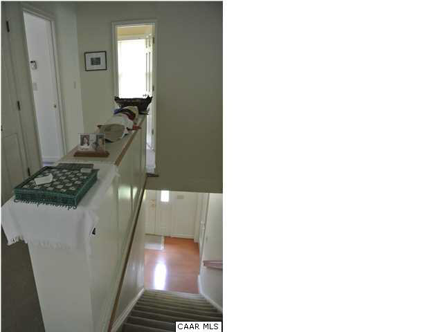 2925 Brookmere Road Charlottesville, VA 22901 - Photo 14 of 22 View to Front Door from Upstairs