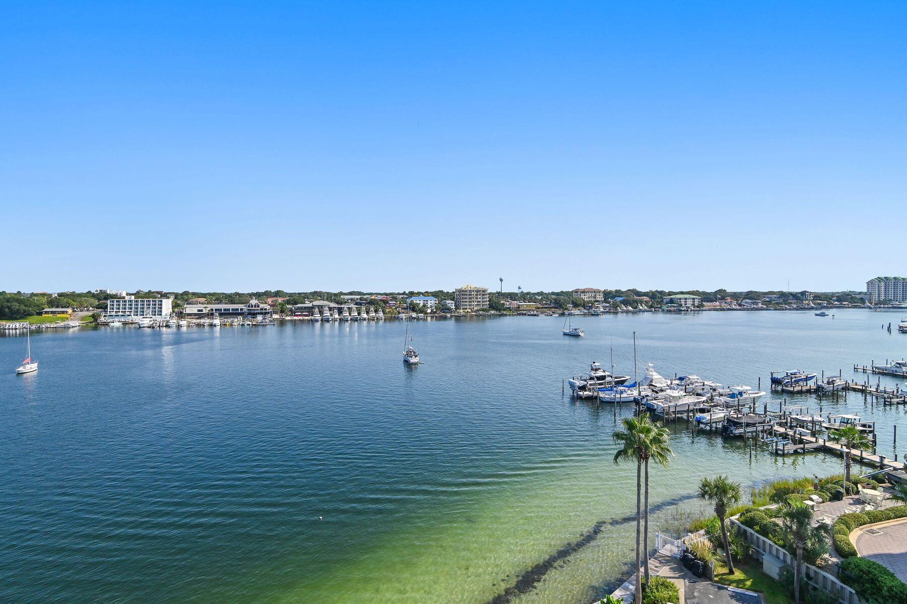 223 Durango Road, Unit 7D Destin, FL 32541 - Photo 11 of 58 Boat Slip & Lift in View from Condo