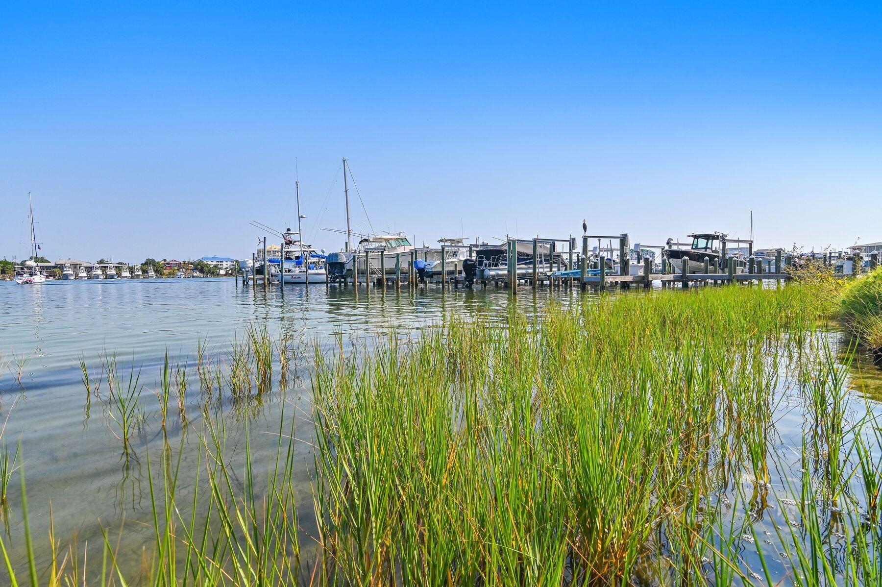 223 Durango Road, Unit 7D Destin, FL 32541 - Photo 45 of 58 View to Dock and Boat Slip