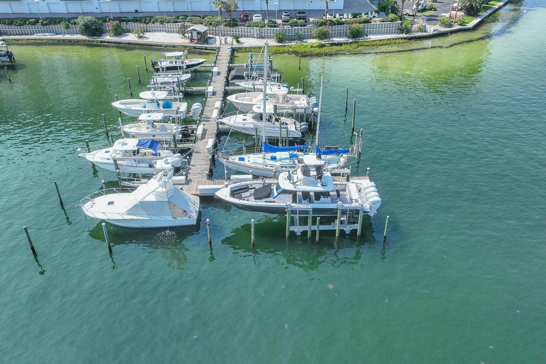 223 Durango Road, Unit 7D Destin, FL 32541 - Photo 47 of 58 Dock with Boat Slip and Lift Included