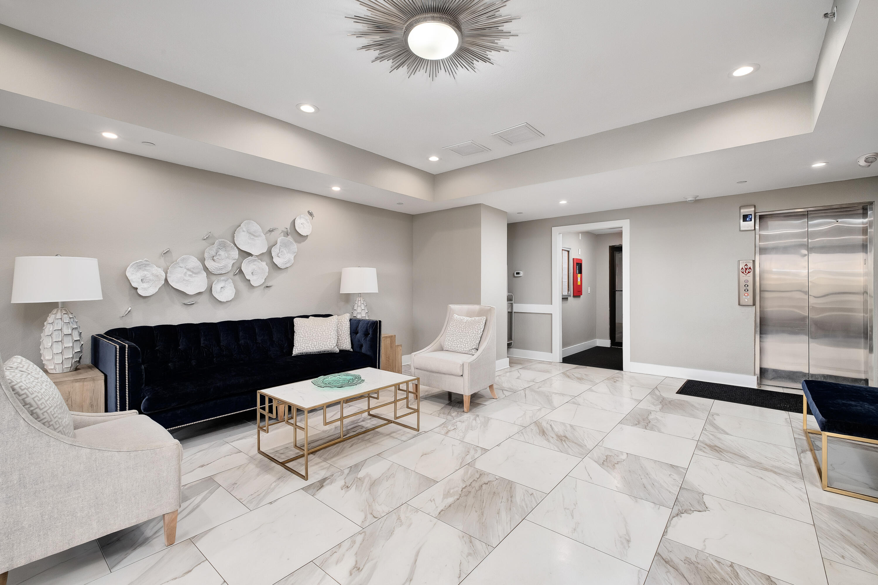 223 Durango Road, Unit 7D Destin, FL 32541 - Photo 53 of 58 Remodeled Lobby to Building