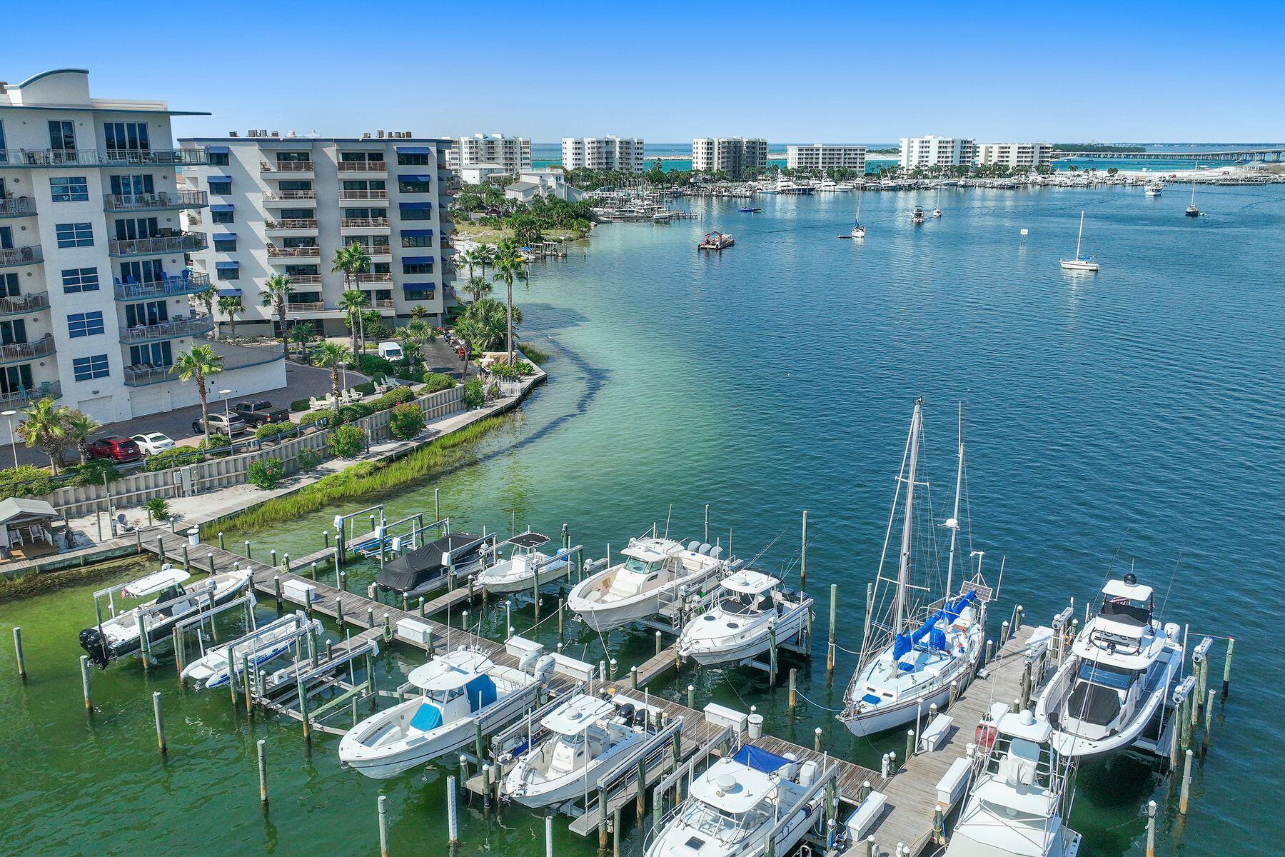 223 Durango Road, Unit 7D Destin, FL 32541 - Photo 9 of 58 Slip & 16,000 lb Boat Lift