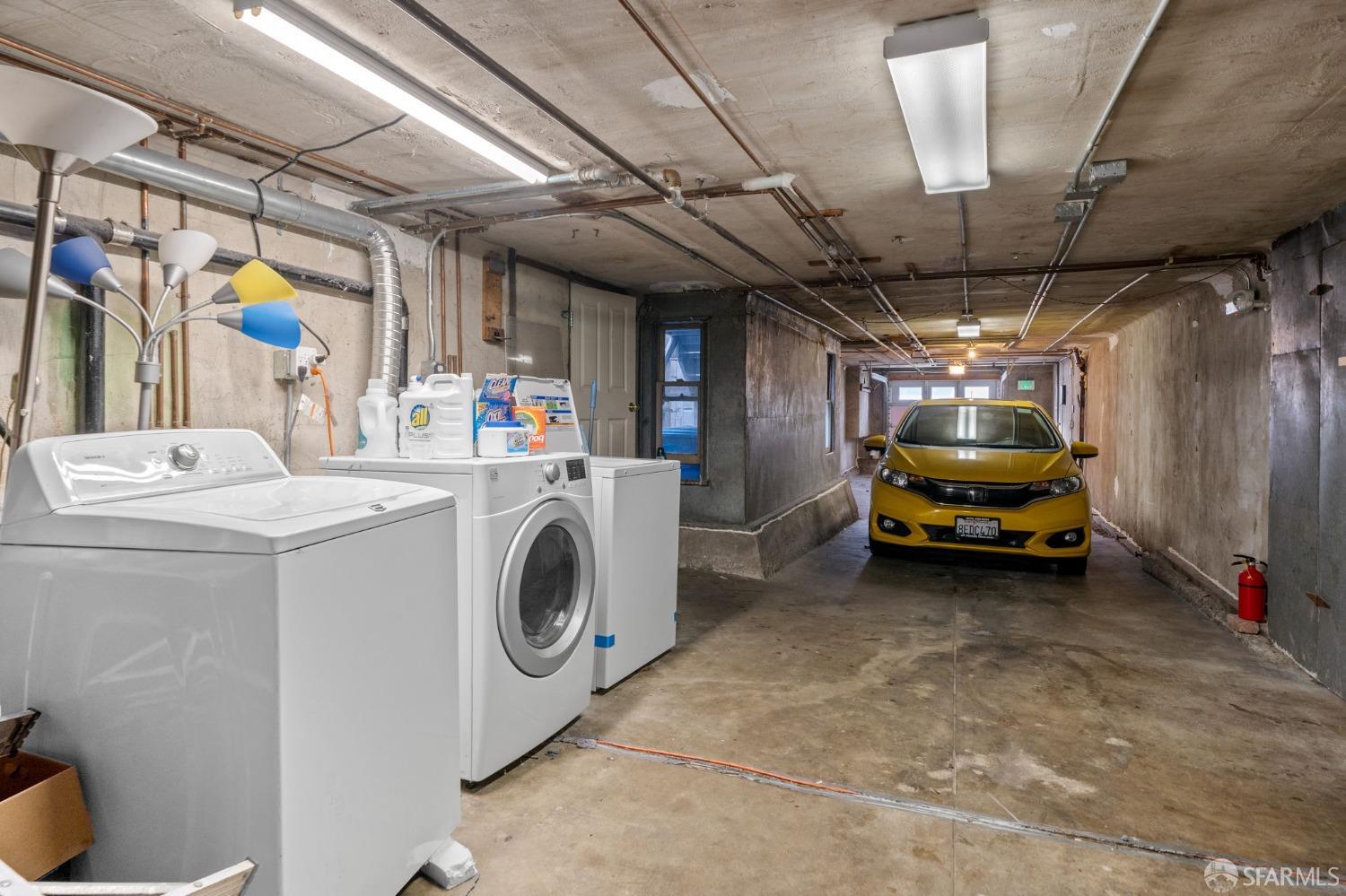 1310 5th Avenue, Unit 1 San Francisco, CA 94122 - Photo 26 of 31 a utility room with dryer and washer