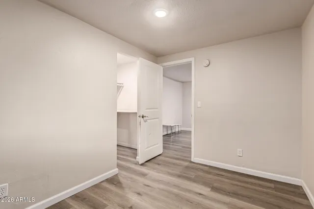 wooden floor in an empty room