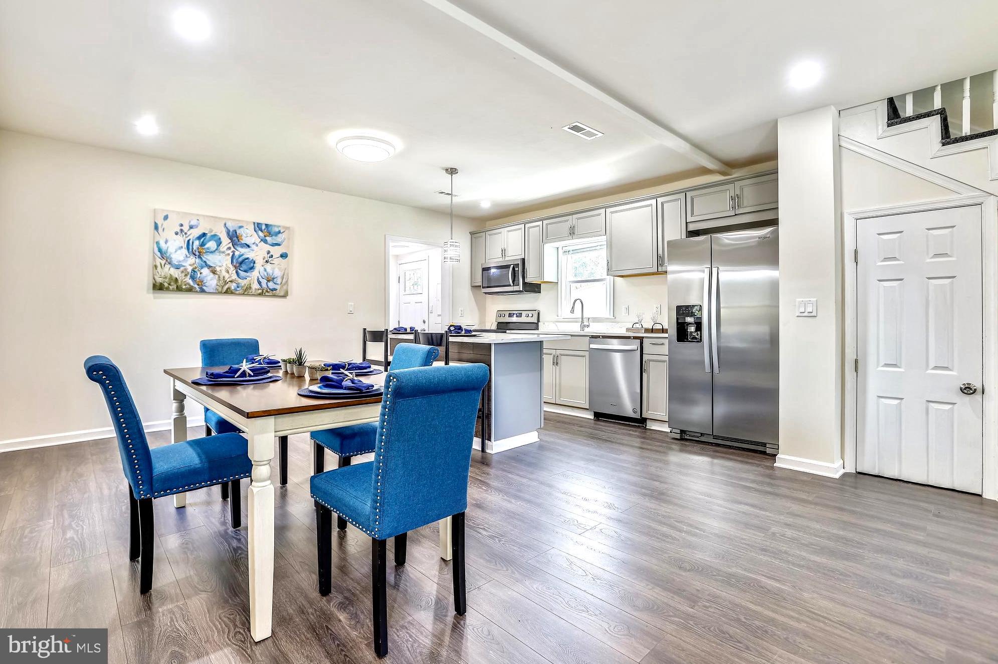 208 Maple Avenue Ridgely, MD 21660 - Photo 13 of 38 Continuing Dining Area Adjoining Kitchen