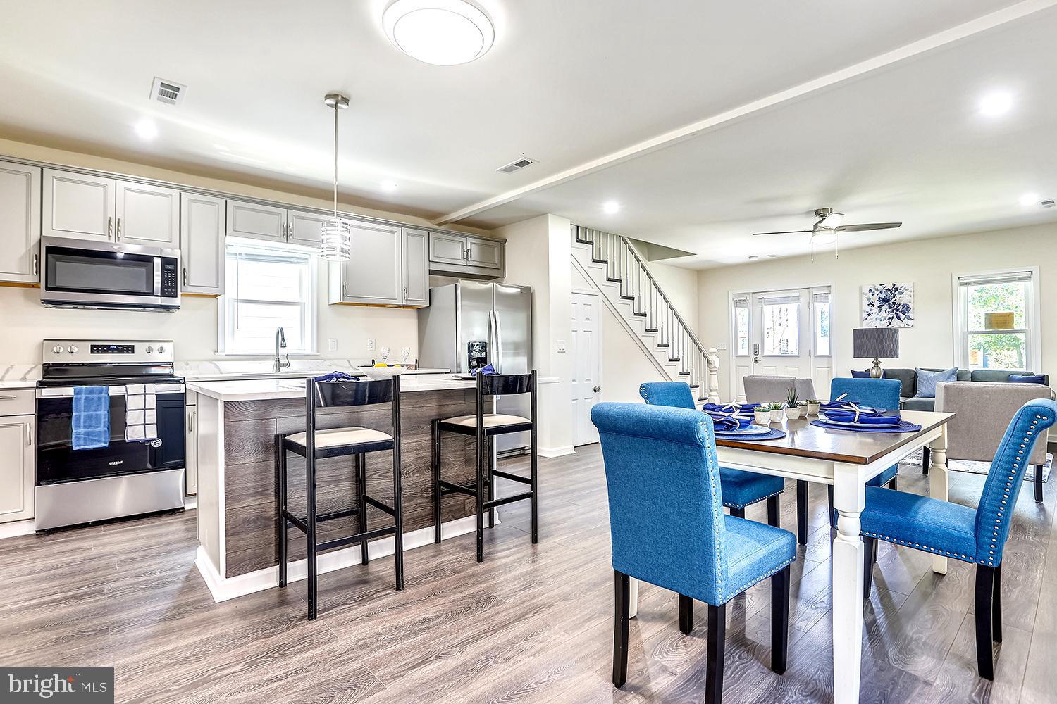208 Maple Avenue Ridgely, MD 21660 - Photo 5 of 38 Integrated Living, Dining and Cooking Spaces