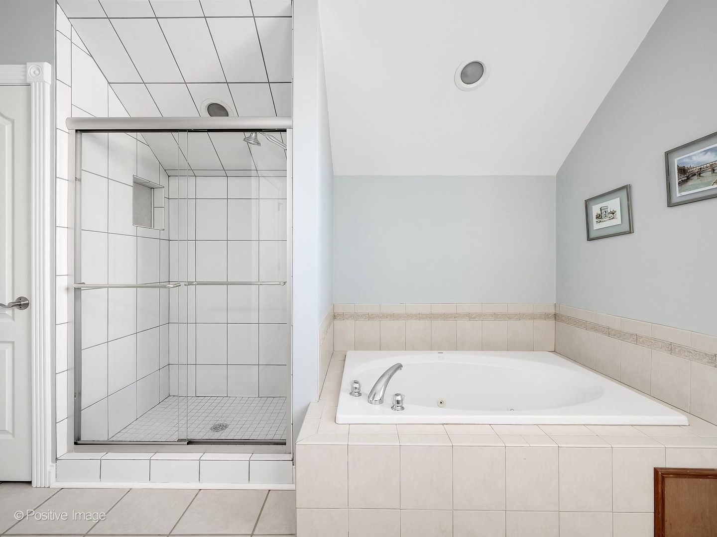 832 Bemis Road Glen Ellyn, IL 60137 - Photo 35 of 62 a bathroom with a bathtub and shower