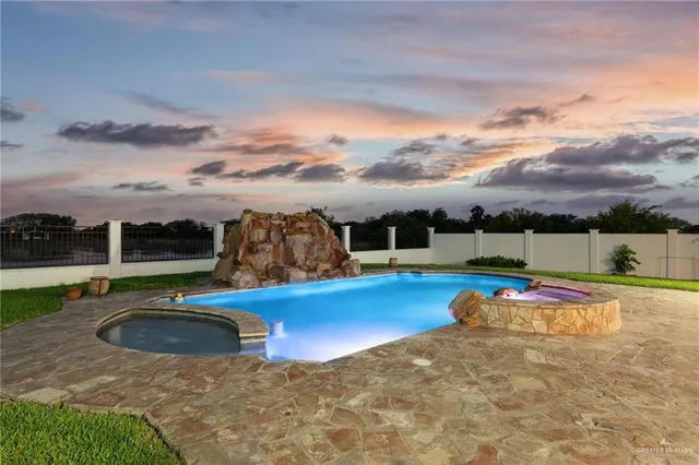 a view of a lake with a car parked
