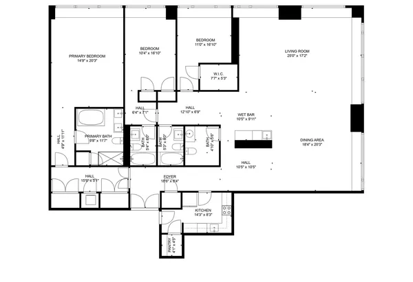 $1,175,000 | 175 East Delaware Place, Unit 580102, Chicago, IL 60611