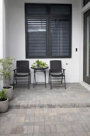 a view of outdoor space with porch