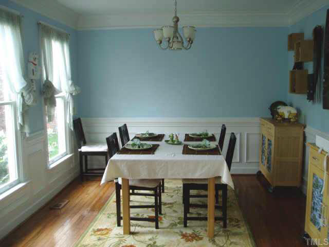 2704 Dahlgreen Road Raleigh, NC 27615 - Photo 2 of 7 a view of a dining room with furniture window and wooden floor