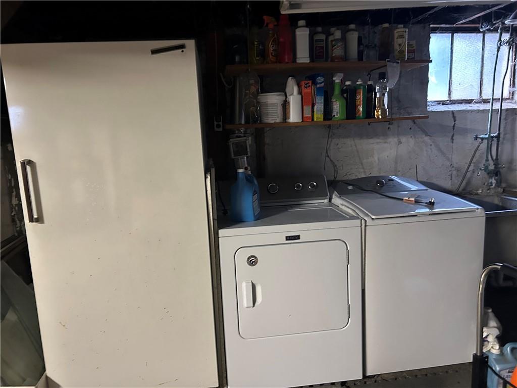 301 Meredith Street Pittsburgh, PA 15210 - Photo 22 of 30 a utility room with dryer and washer