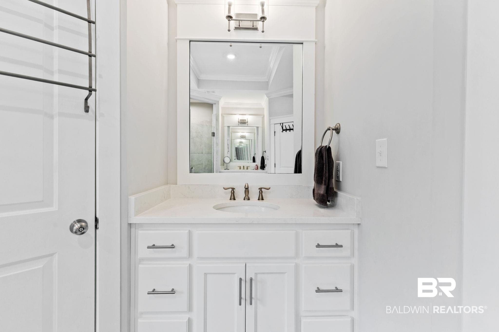 13233 Ibis Boulevard Daphne, AL 36527 - Photo 31 of 100 Bathroom vanity featuring a single basin, undermount sink, and a quartz countertop
